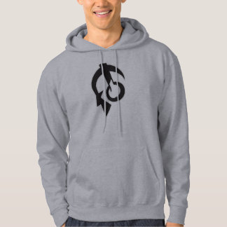 Veste À Capuche Hoody avec JG4U sur le noir avant a laissé… -