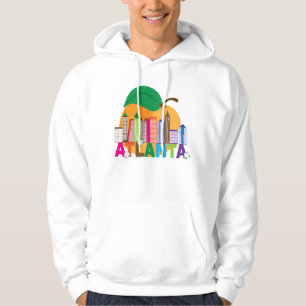 Veste À Capuche Horizon de pêche d'Atlanta, la Géorgie
