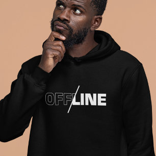 Veste À Capuche Hors ligne   Sweat-shirt humour geek