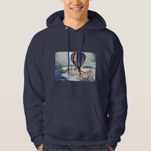 Veste À Capuche Hot Wilbur Hot Air Balloon Art