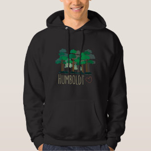 Veste À Capuche Humboldt County California Redwoods Forest Trees