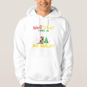 Veste À Capuche Humeur de chien de Noël Humour