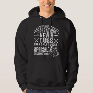 Veste À Capuche Humour Adulte Dit Sarcastique Gantry Overhead Cran