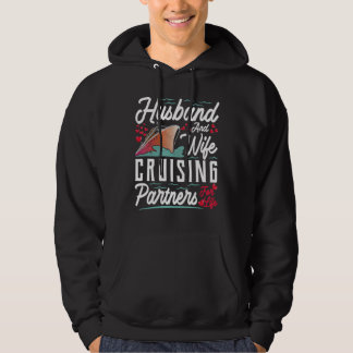 Veste À Capuche Husband Wife Cruising  Partners Couples Cruise Vac