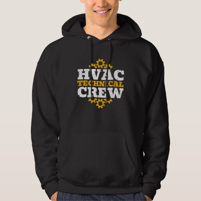 Veste À Capuche HVAC Technical Crew (Devant)