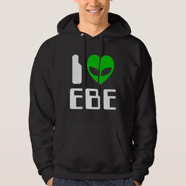 Veste À Capuche I Alien Heart EBE (Devant)