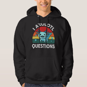 Veste À Capuche I Axolotl Question Salamandre Bleue Enfants Garçon