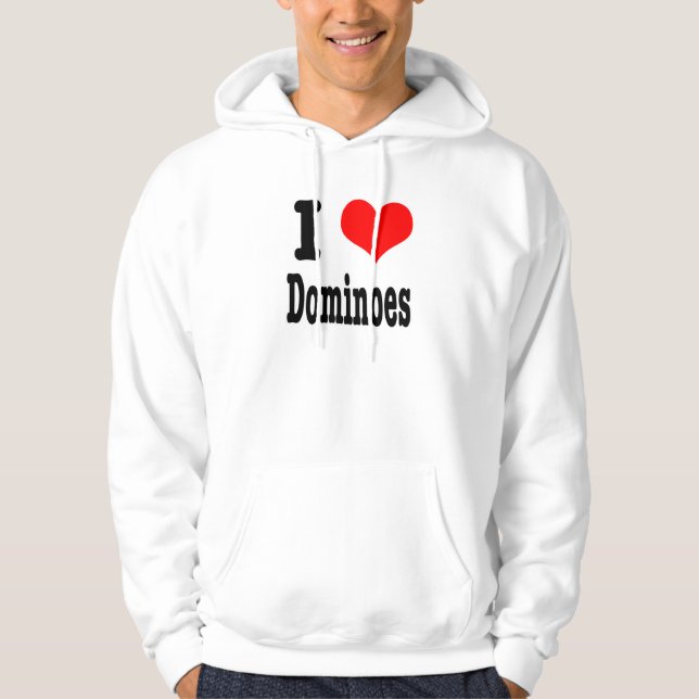 Veste À Capuche I COEUR (AMOUR) dominos (Devant)