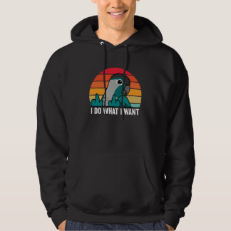 Veste À Capuche I Do What I Want Parrot I Turquoise Green Cheek Co