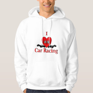 Veste À Capuche I Heart Car Racing
