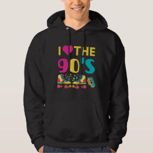 Veste À Capuche I Heart Le 90 S, vintage rétro 90s tenue
