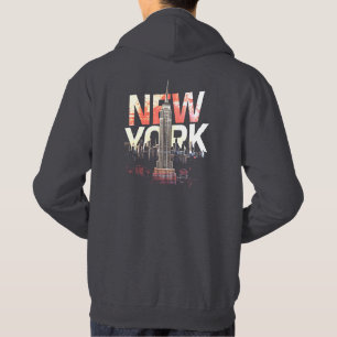 Veste À Capuche I Heart NYC" T-shirt - Casual New York City Urban 