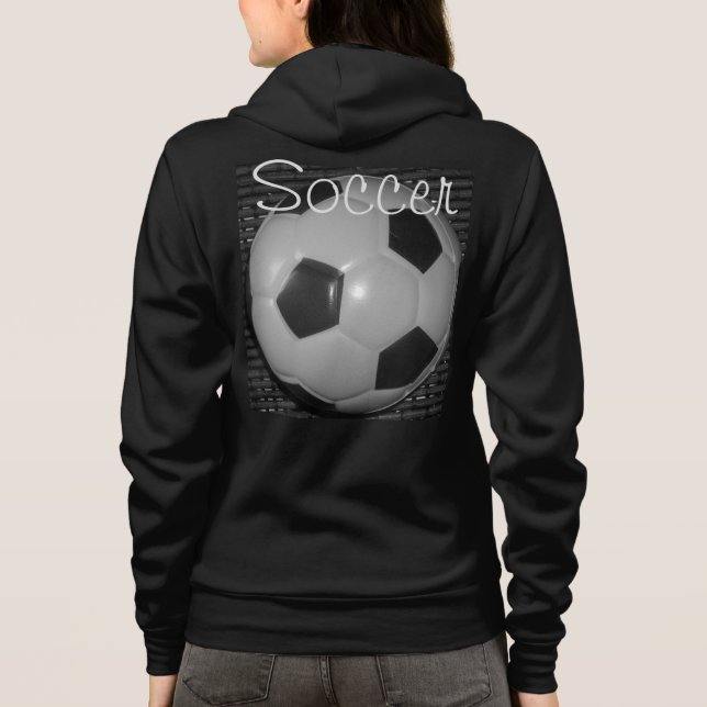 Veste À Capuche I Love Football (Soccer) (Dos)