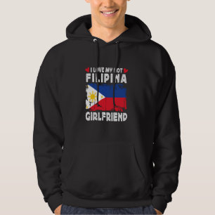 Veste À Capuche I Love My Hot Filipina Girlfriend Couple Philippin