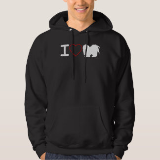 Veste À Capuche I Love Shih Tzu Chien I Love Heart