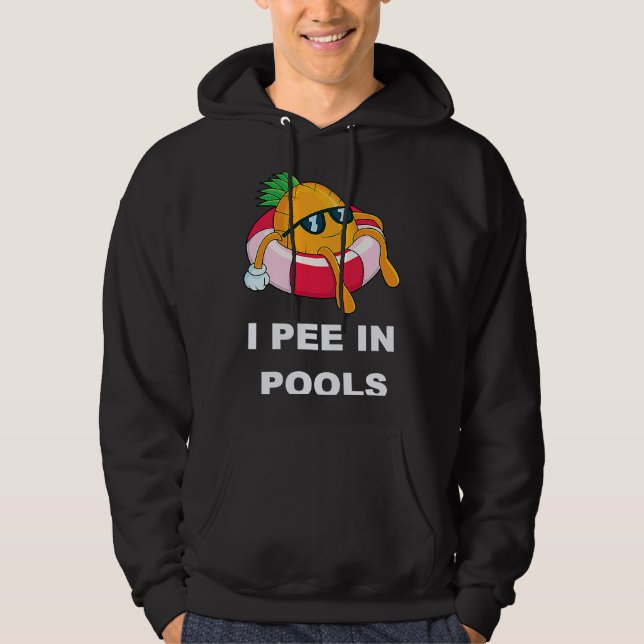Veste À Capuche I Pee In Pools  1 (Devant)