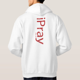 Veste À Capuche I PRAY - Filipenses 4:6 MOLETON