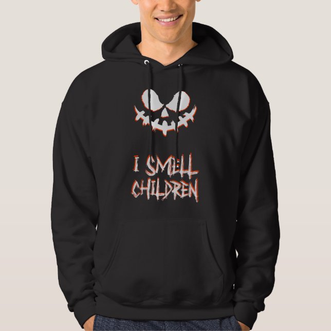 Veste À Capuche I Smell Children Effrayer Adulte Halloween Citroui (Devant)