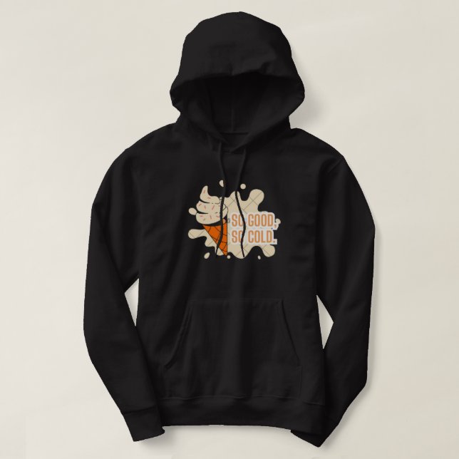 Veste À Capuche Ice Cream Fun Summer design Hoodie  (Design devant)