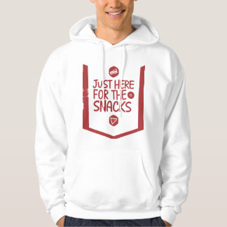 Veste À Capuche Ici juste pour les snacks