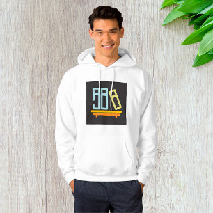 Veste À Capuche Icône graphique minimaliste de bibliothèque