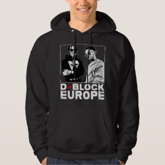 Veste À Capuche Idée Cadeau Classique D Bloc Europe Noir Et Blanc 