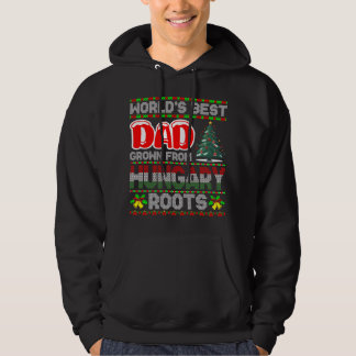 Veste À Capuche Idée de cadeau de Noël pour papa en Hongrie Pull d