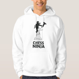 Veste À Capuche Idée de Noël pour enfants ninja d'échecs drôles