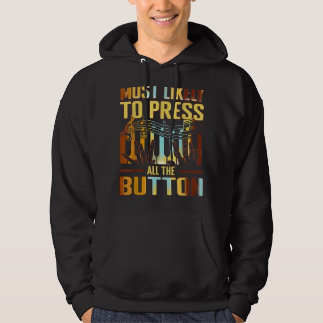 Veste À Capuche Il est très probable d'appuyer sur le bouton Piano (Devant)