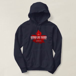 Veste À Capuche Îles de la Baie Georgienne (feuille d'érable)