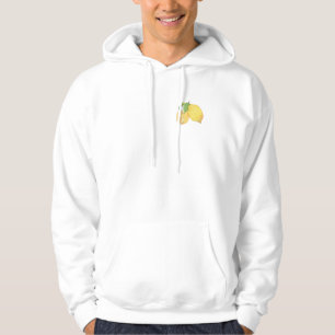Veste À Capuche Illustration aquarelle de citron Squeeze the Day