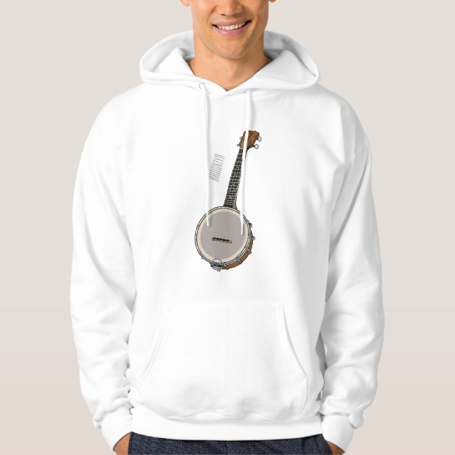 Veste À Capuche Illustration de Banjo (Devant)