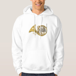 Veste À Capuche Illustration de corne française
