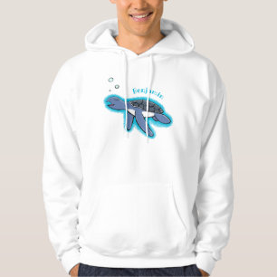 Veste À Capuche Illustration de la petite tortue de mer