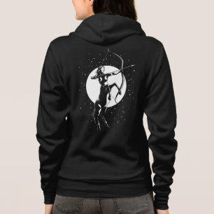 Veste À Capuche Illustration des signes zodiaques - Sagittarius