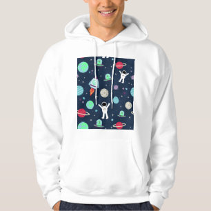Veste À Capuche Illustration du Motif spatial