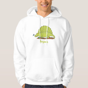 Veste À Capuche Illustration d'un dimétrodon vert mignon