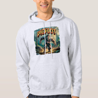 Veste À Capuche Illustration Pigfoot Combo Créature Drôle
