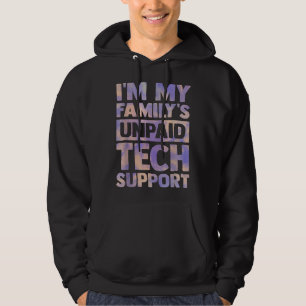 Veste À Capuche im ma famille soutien technologique non rémunéré M