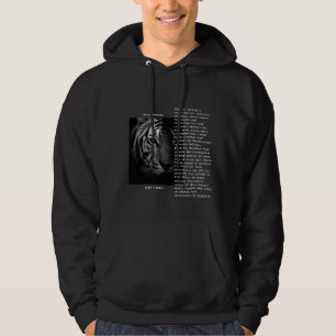 Veste À Capuche Impression de tigre animal sauvage étonnant hommes