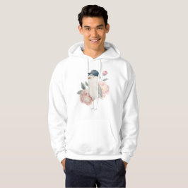 Veste À Capuche Imprimer Mouette Seagull dans un casquette avec jo
