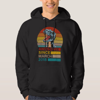 Veste À Capuche Incroyable depuis mars 2018 anniversaire 3 ans din