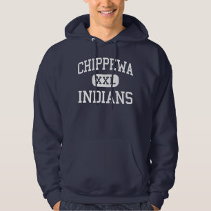 Veste À Capuche Indiens Doylestown moyen Ohio de Chippewa