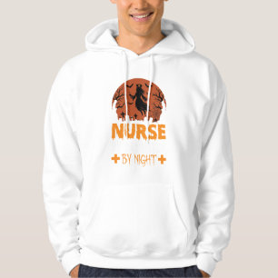 Veste À Capuche Infirmière Halloween de Jour Sorcière de Nuit