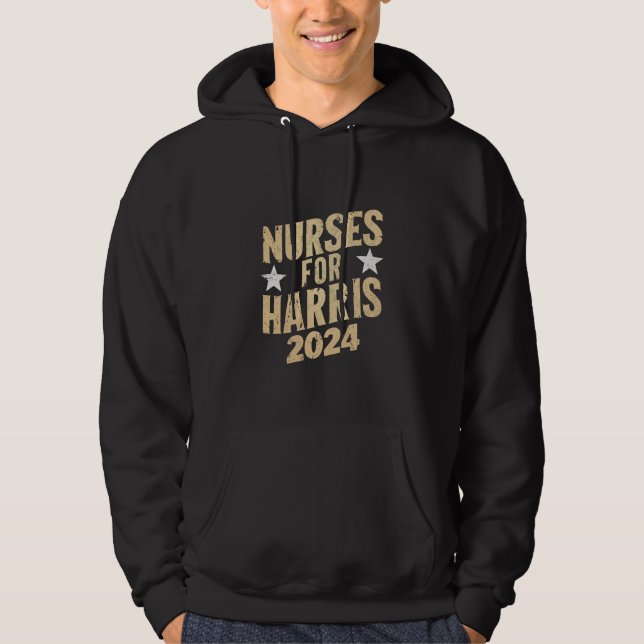 Veste À Capuche Infirmières Pour Harris 2024 USA (Devant)