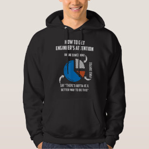 Veste À Capuche Ingénieur Drôle cadeau pour électrique, Mécanique,