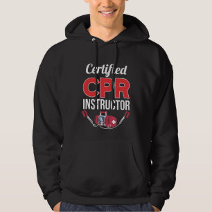 Veste À Capuche Instructeur agréé de RCR Travailleur Médicale F