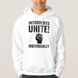 Veste À Capuche Introvertis unissez-vous