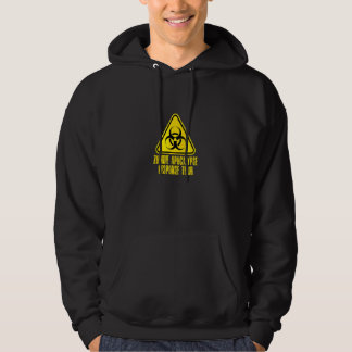 Veste À Capuche Invasion de zombies Art Équipe d'intervention pou