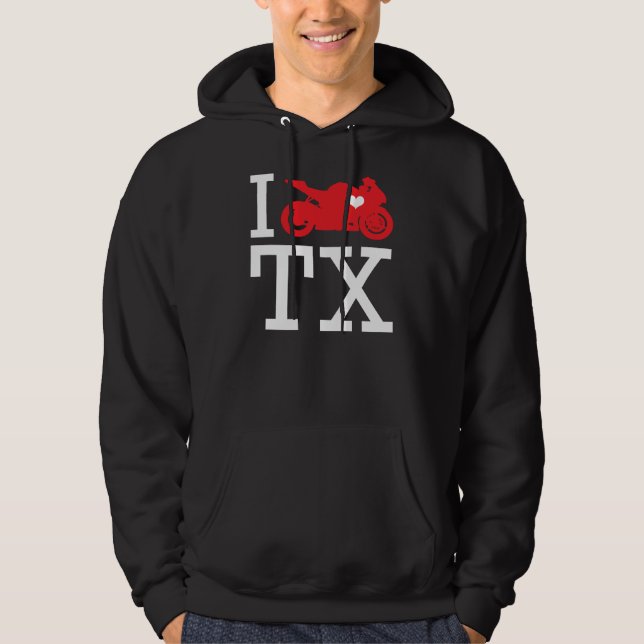 Veste À Capuche IRideTexas (Devant)